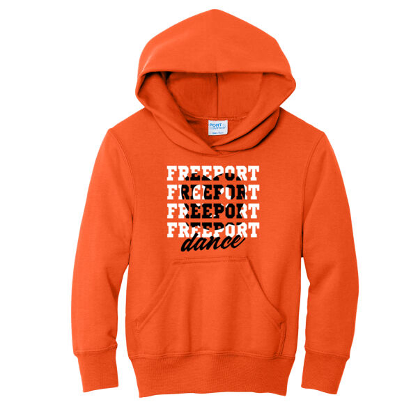 Freeport Dance 2026 Logo 1 - Youth Core Fleece Pullover Hooded Sweatshirt Thumbnail