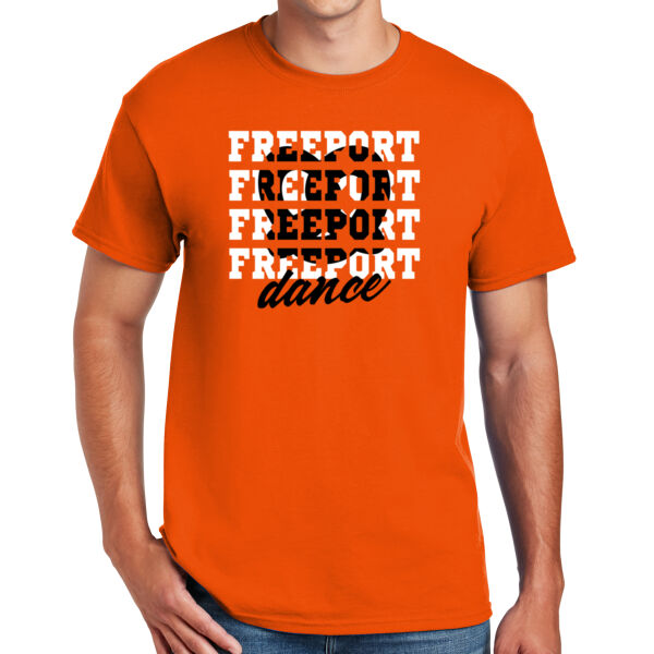 Freeport Dance 2026 Logo 1 - DryBlend ® 50 Cotton/50 Poly T Shirt Thumbnail