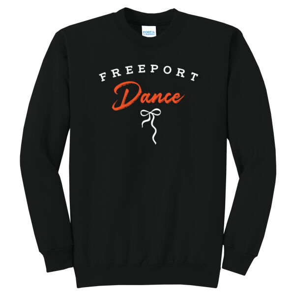 Freeport Dance 2026 Logo 2 - Core Fleece Crewneck Sweatshirt Thumbnail