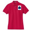 Women's Heavyweight Cotton Pique Polo Thumbnail