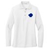 Women's Silk Touch Long Sleeve Polo Thumbnail