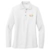 Women's Silk Touch Long Sleeve Polo Thumbnail