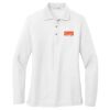 Women's Silk Touch Long Sleeve Polo Thumbnail