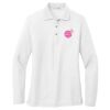 Women's Silk Touch Long Sleeve Polo Thumbnail