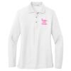 Women's Silk Touch Long Sleeve Polo Thumbnail